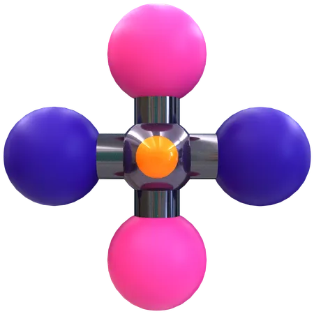 Armonía geométrica vibrante  3D Icon