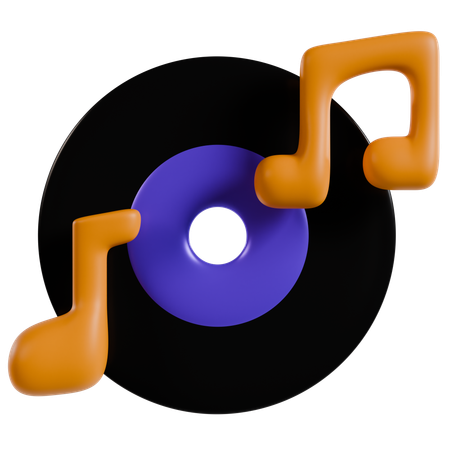 Armonía musical visualizada  3D Icon