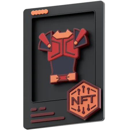 Armor NFT  3D Icon