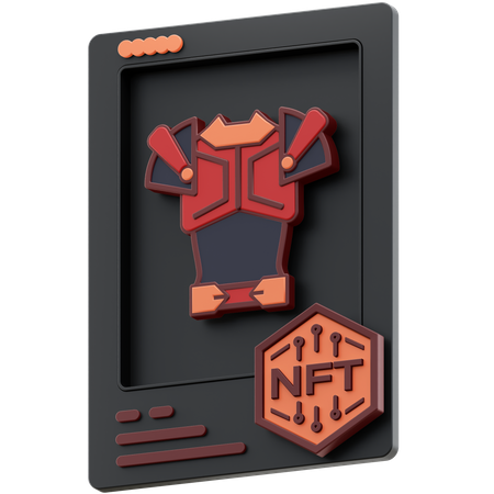 Armor NFT 3D Icon