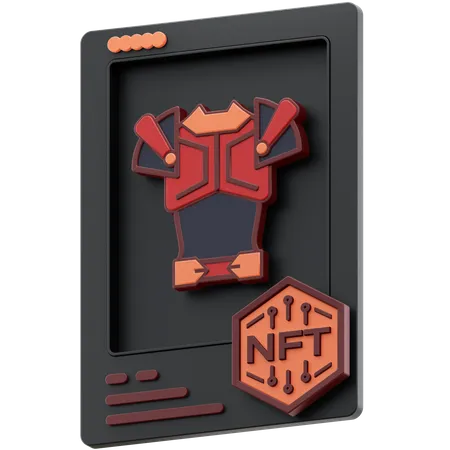 Armor NFT 3D Icon
