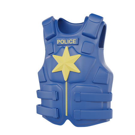 Armure de police  3D Icon