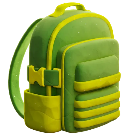 Army Backpack  3D Icon