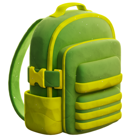 Army Backpack  3D Icon