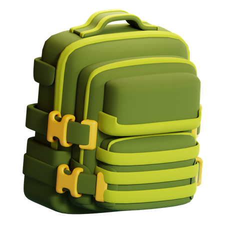 ARMY BACKPACK  3D Icon