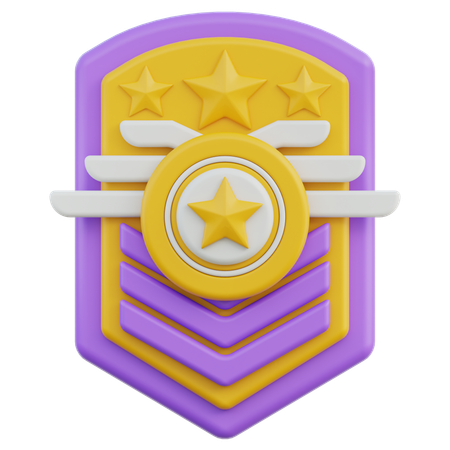 軍章  3D Icon