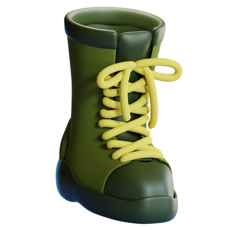 ARMY BOOTS  3D Icon