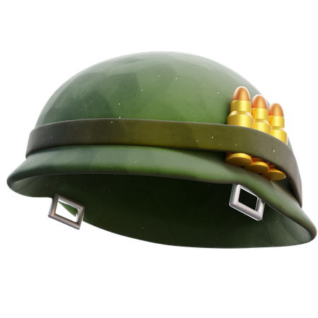 Army Helmet  3D Icon
