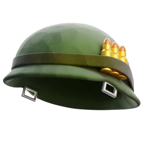 Army Helmet 3 D Icon 3D Icon