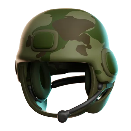 軍用ヘルメット  3D Icon