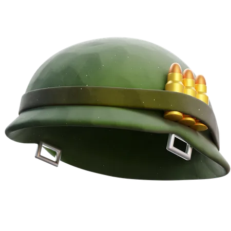 Army Helmet  3D Icon