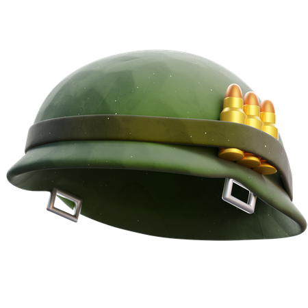 Army Helmet  3D Icon