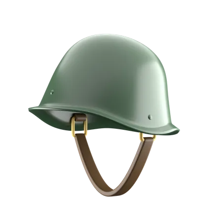 Army Helmet 3D Icon