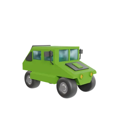 Army Jeep  3D Icon