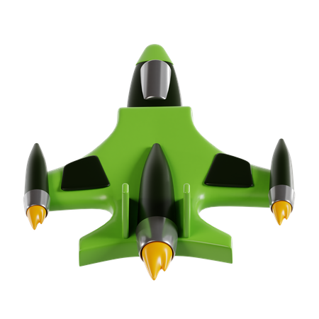 Army Jet  3D Icon