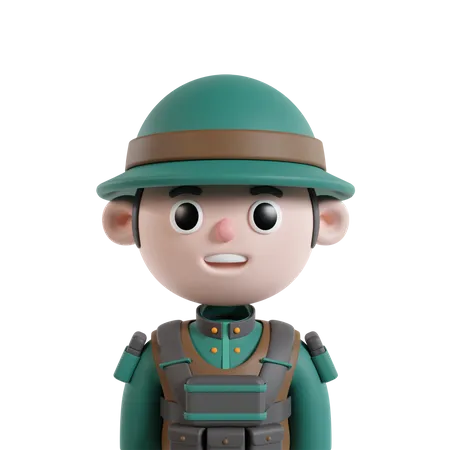 Army Man  3D Icon