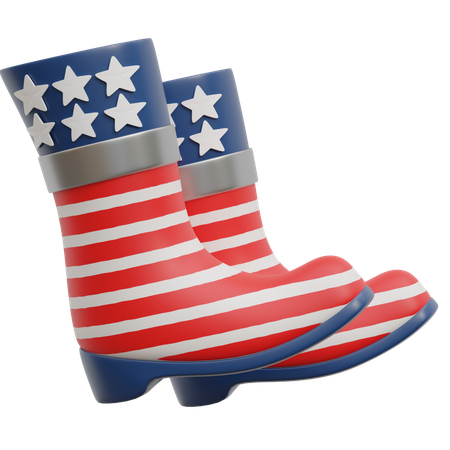 Army Shoe  3D Icon