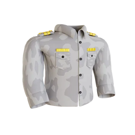 Army Suit  3D Icon