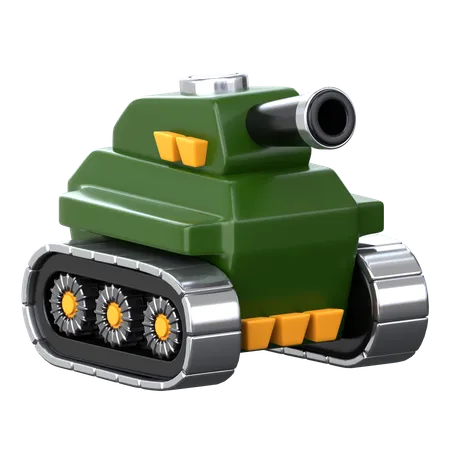 Army Tank 3 D Military Icon 3D Icon