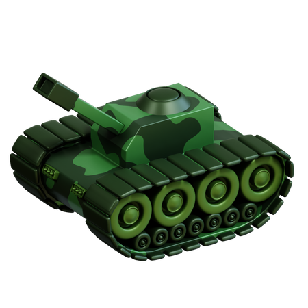 Army Tank  3D Icon