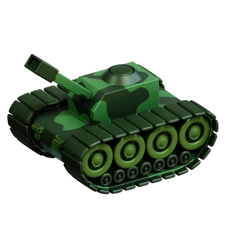 Army Tank  3D Icon