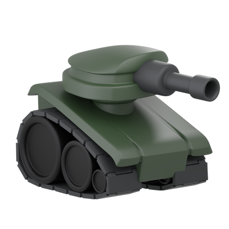 Army Tank  3D Icon