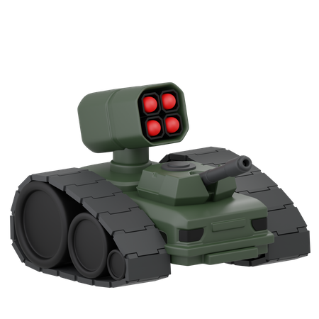 Army Tank  3D Icon