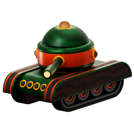 Army Tank 3D Icon