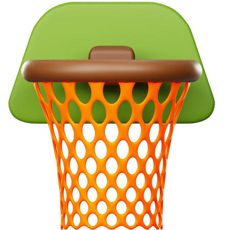 Aro de baloncesto  3D Icon