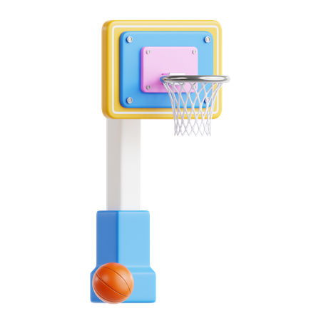 Aro de baloncesto  3D Icon