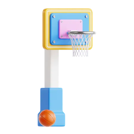 Aro de baloncesto  3D Icon