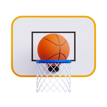 Aro de baloncesto  3D Icon