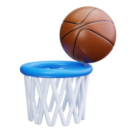 Aro de baloncesto  3D Icon