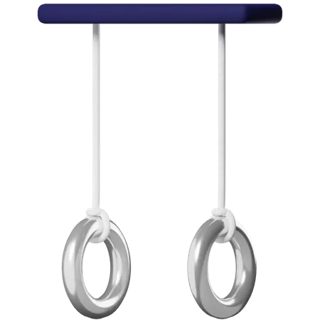 Anillo de gimnasia  3D Icon