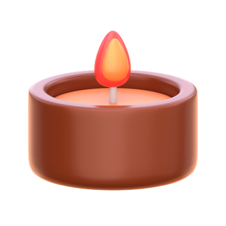 Aromatherapie-Kerze  3D Icon