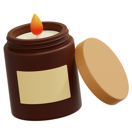 Aromatherapie-Kerze  3D Icon