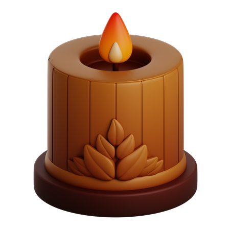AROMATHERAPY CANDLE  3D Icon