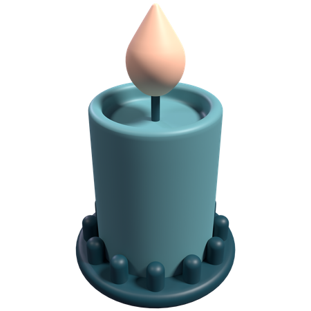 Aromatherapy Candles  3D Icon