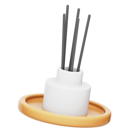 Aromatic Candle  3D Icon