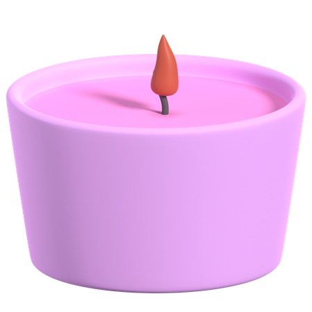 Aromatic Candles  3D Icon