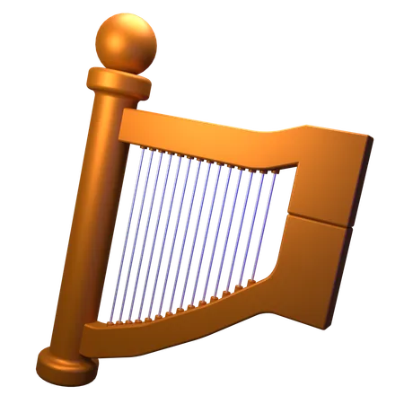 Arpa  3D Icon