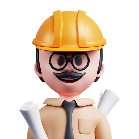 Arquitecto  3D Icon