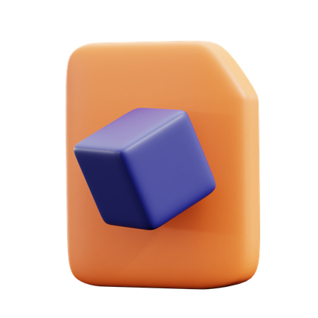 Arquivo 3D  3D Icon