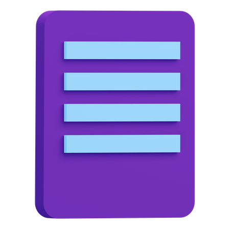 Arquivo  3D Icon