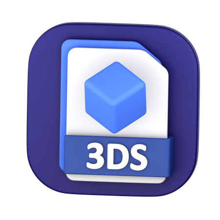 Arquivo 3ds  3D Icon