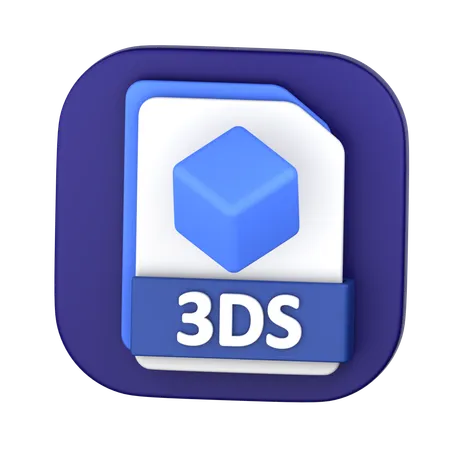 Arquivo 3ds  3D Icon