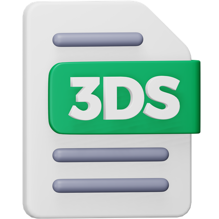 Arquivo 3ds  3D Icon