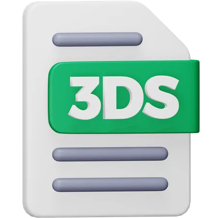 Arquivo 3ds  3D Icon