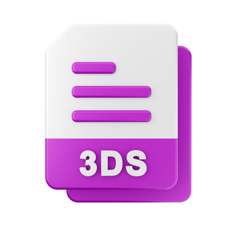 Arquivo 3ds  3D Icon