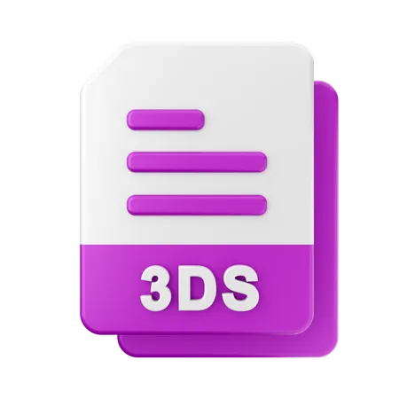 Arquivo 3ds  3D Icon